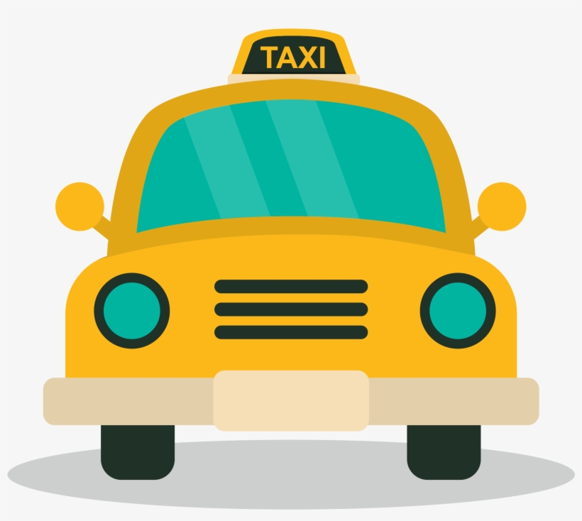 A Quick Intro About How Our Cheap Bangalore Airport - Cartoon Taxi Png, transparent png download