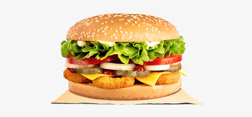 Burger King Salad Burger, transparent png download