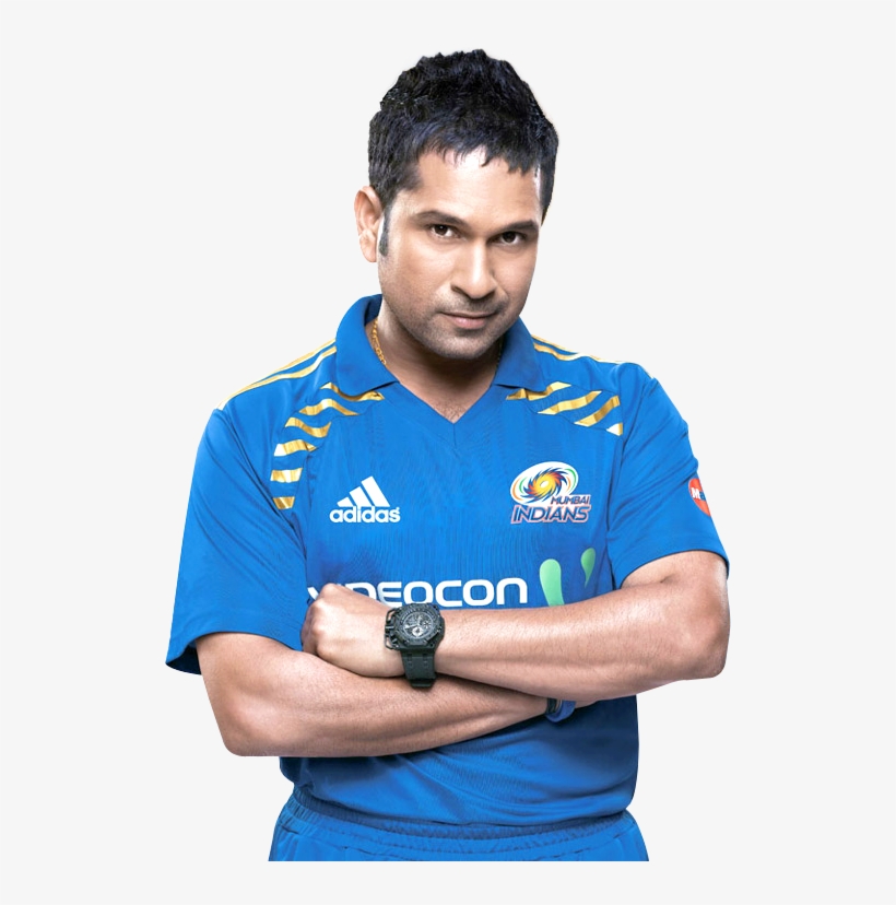 Sachin Tendulkar Png Transparent Image - Mumbai Indians Sachin Tendulkar, transparent png download