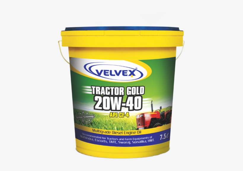 Velvex Tractor Gold 20w 40 - Velvex Lubricants, transparent png download