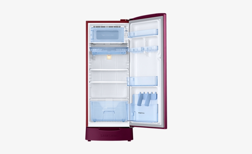 Image - Samsung Fridge Single Door Inside, transparent png download