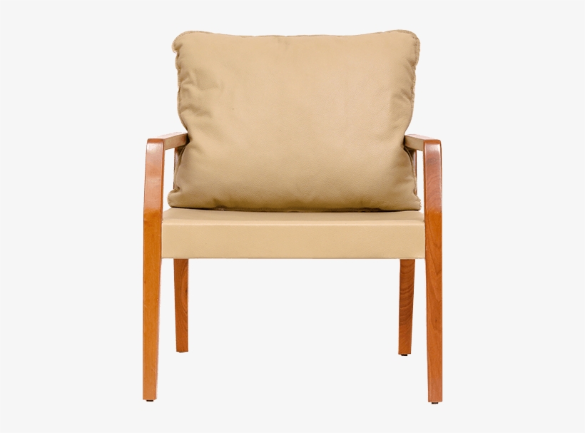 Estilo Lounge Chair In Walnut Finish - Chair, transparent png download