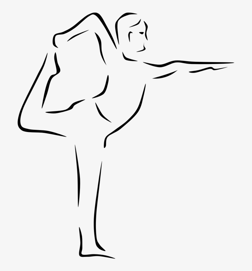 Yoga Poses - Yoga Clip Art, transparent png download