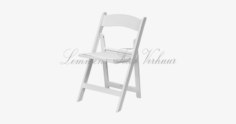 Wedding Chair Wit Lemmens Feest Verhuur Intended For - Flash Furniture 4 Pk. Hercules Series 1000 Lb. Capacity, transparent png download