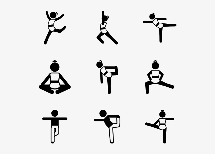 Yoga - Symbol Pilates, transparent png download