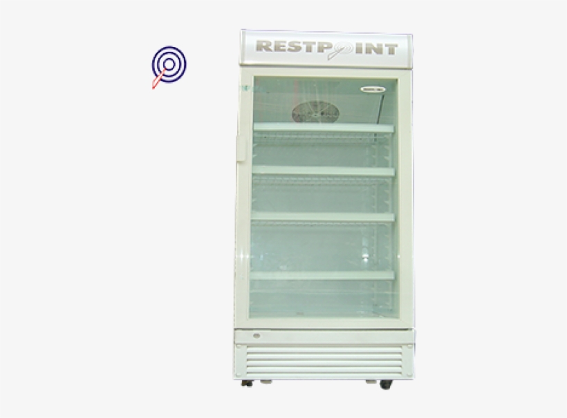 Restpoint Single Door Showcase Fridge Rp-236sc - Cooler, transparent png download