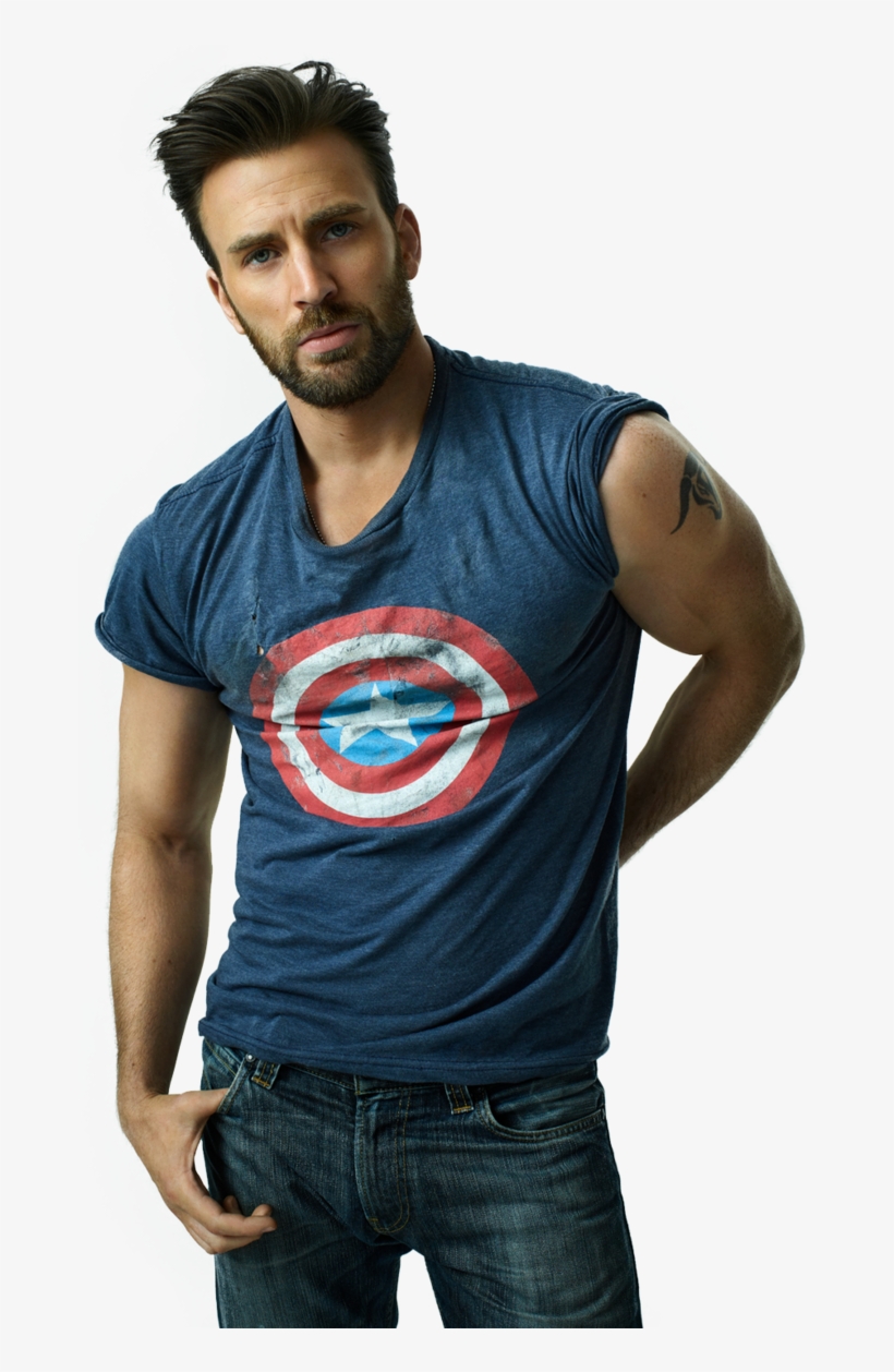 Chris Evans Png - Hot Pictures Of Chris Evans, transparent png download