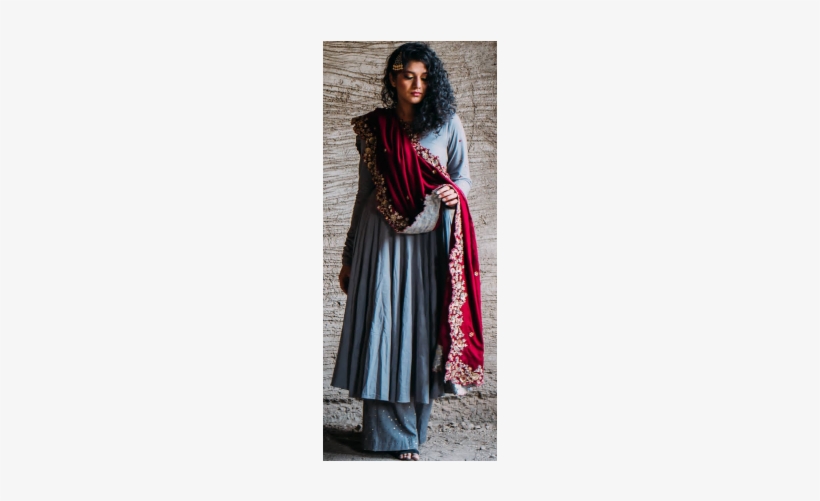 Mind Blowing Festival Wear Salwar Suit With Red Dupatta - Dupatta, transparent png download