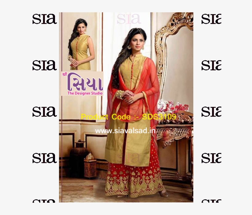 pakistani style gold and red plazo suit silk transparent png 620x620 free download on nicepng pakistani style gold and red plazo suit