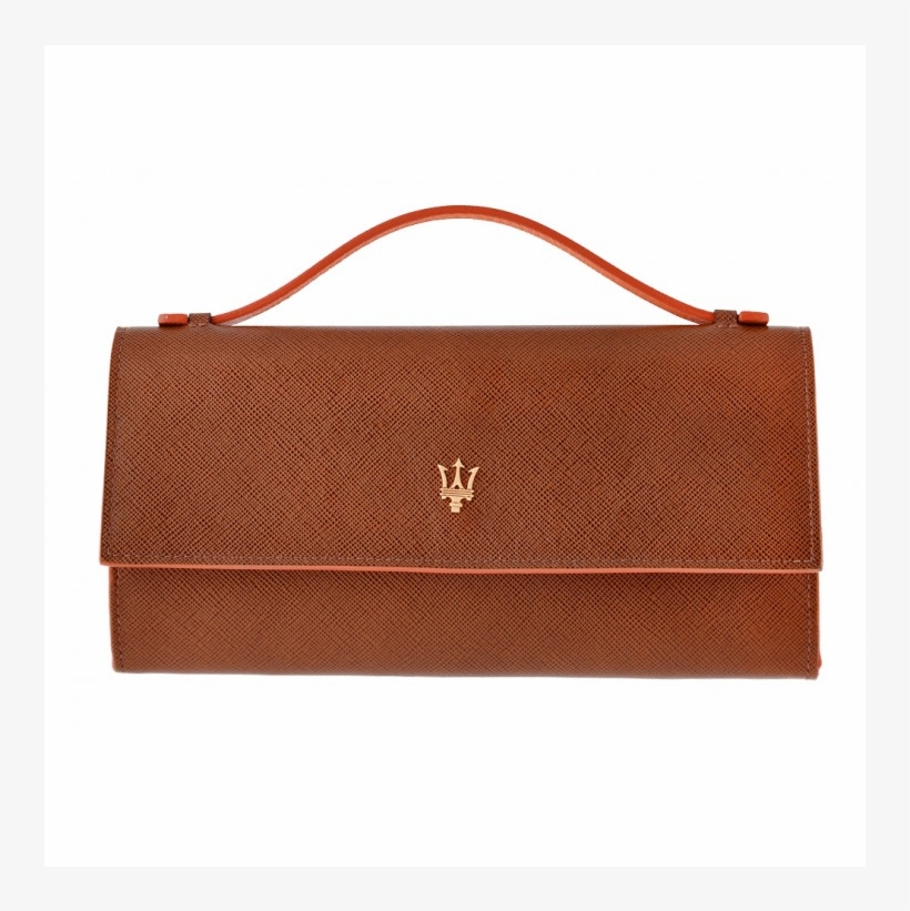 Buy Ladies' Purse With Handle, Tabacco/orange, Handbags - Kelly Bag, transparent png download