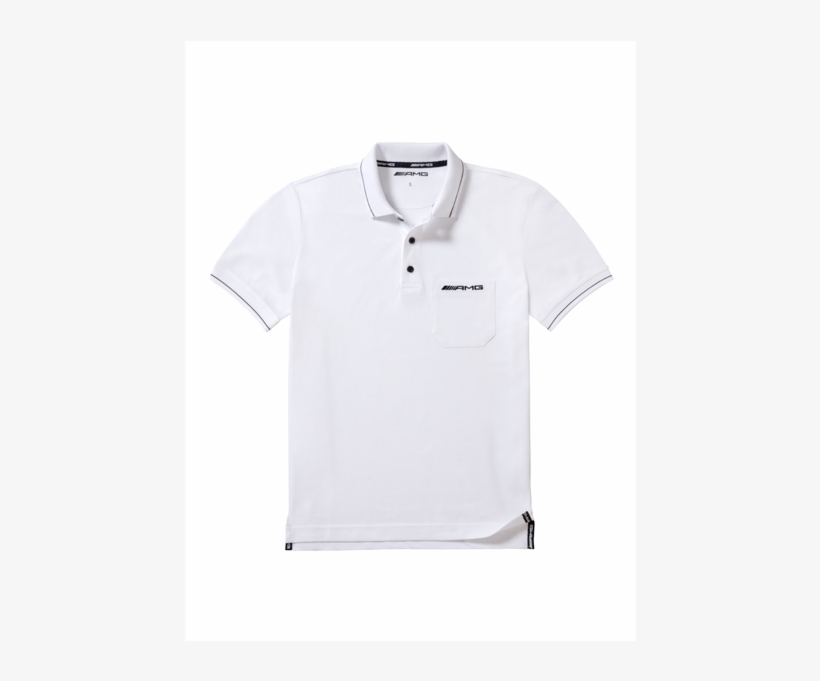 Mercedes Men's Amg Polo Shirt White - Customer Service, transparent png download