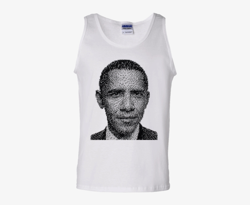Fantastic Obama Portrait With Million Of Army Men T-shirt - Power: Portraits Of World Leaders, transparent png download
