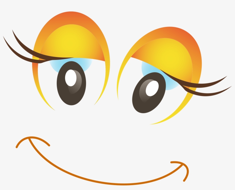 This Free Icons Png Design Of Happy Female Smiley, transparent png download