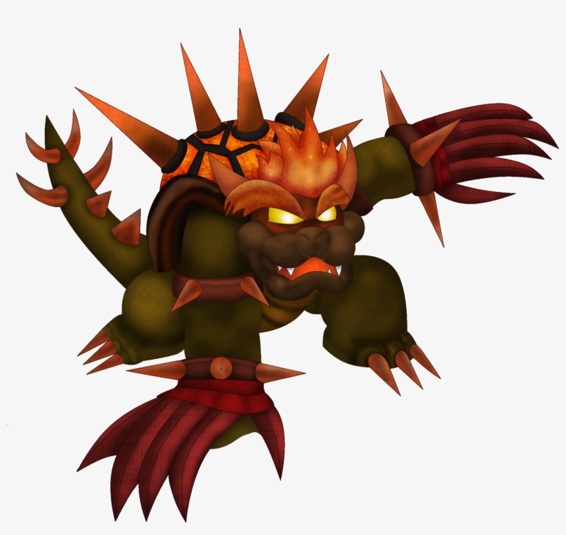Firelord Bowser - Wiki, transparent png download
