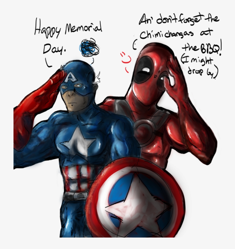 Happy Memorial Day To You And Yours - Captain America Happy Memorial Day, transparent png download