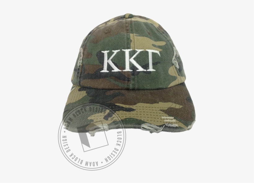 Kappa Kappa Gamma Simple Embroidered Camo Hat - Kappa Kappa Gamma Camo Hat, transparent png download
