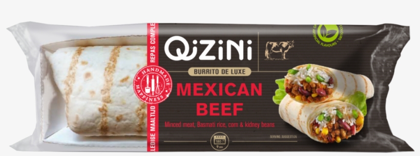 Qizini Burrito Mexican Beef, transparent png download