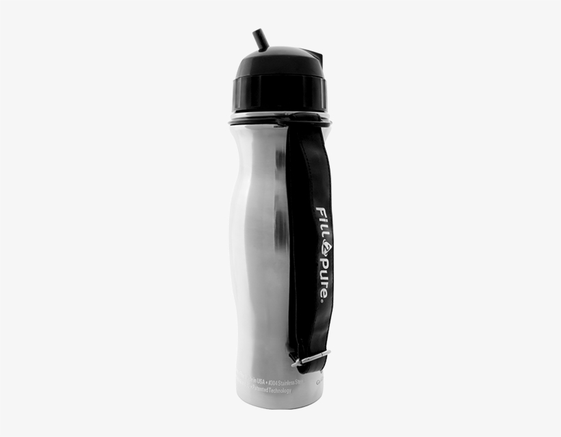 Seychelle® Ph2o Stainless Steel Water Bottle - Water Bottle, transparent png download