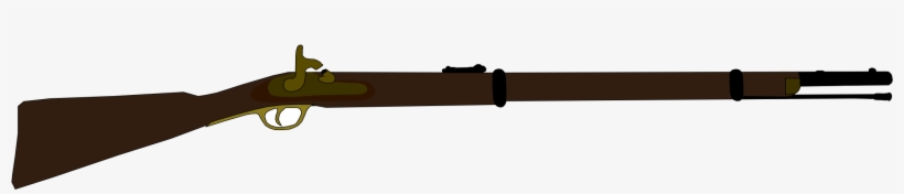 Rifle Clipart Musket - Musket Clipart Transparent, transparent png download