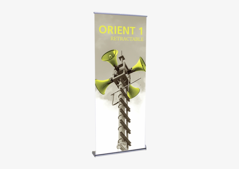Orient 800 Retractable Banner Stand Left - Orient 1 Banner Stand, transparent png download