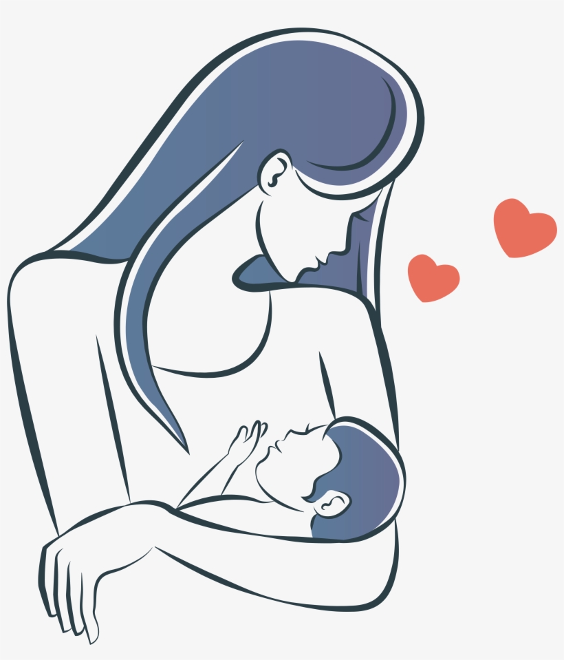 Mother Infant Child Illustration, transparent png download