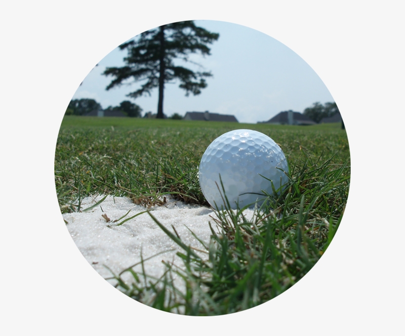 Golf-ball - Grass, transparent png download