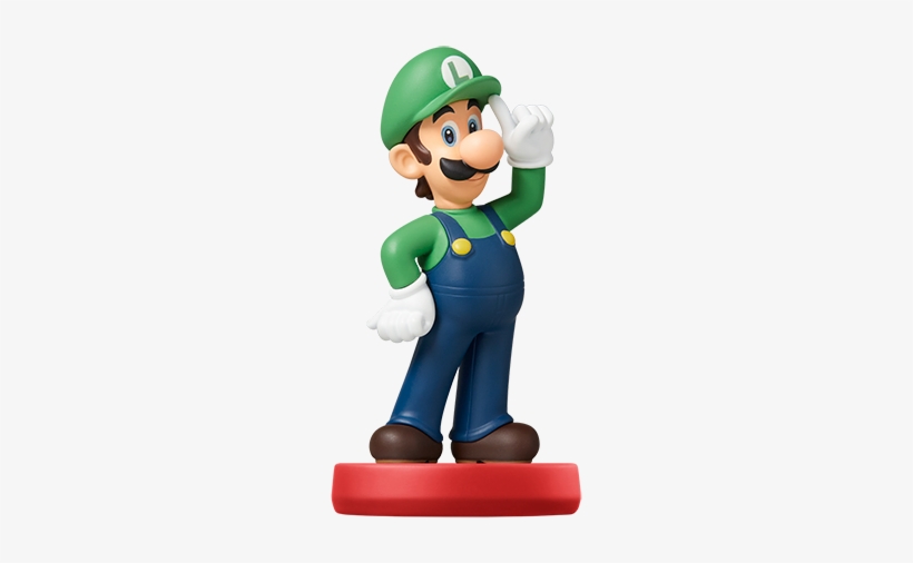 Amiibo Images Super Mario Bros Amiibo Series - Luigi Amiibo, transparent png download
