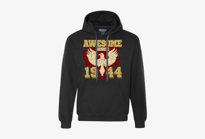 Awesome Since 1944 Made In 74th Birthday Gift 74 Years - Judges Heavyweight Pullover Fleece Sweatshirt - Navy, transparent png download