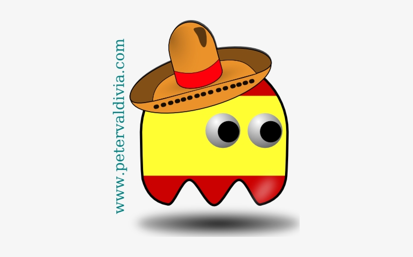 Spanish Pac Man - Sombrero Cinco De Mayo Yard Sign, transparent png download