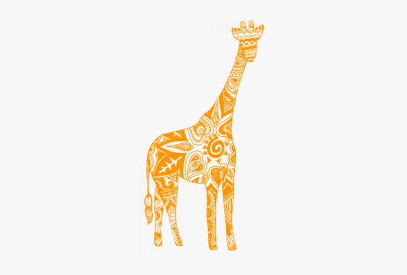 Download Giraffe Pictures With Quotes Clipart Giraffe - Giraffe Pattern, transparent png download