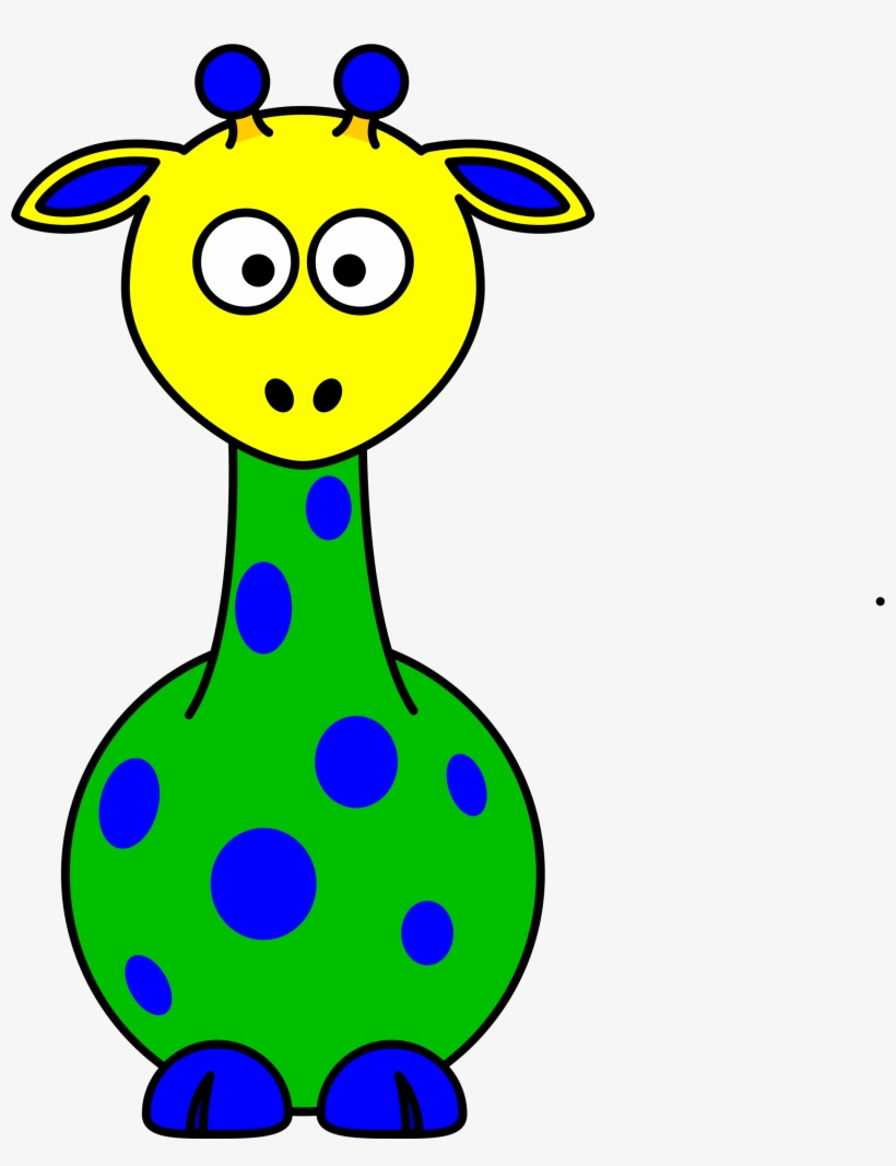 This Free Icons Png Design Of Rainbow Giraffe, transparent png download