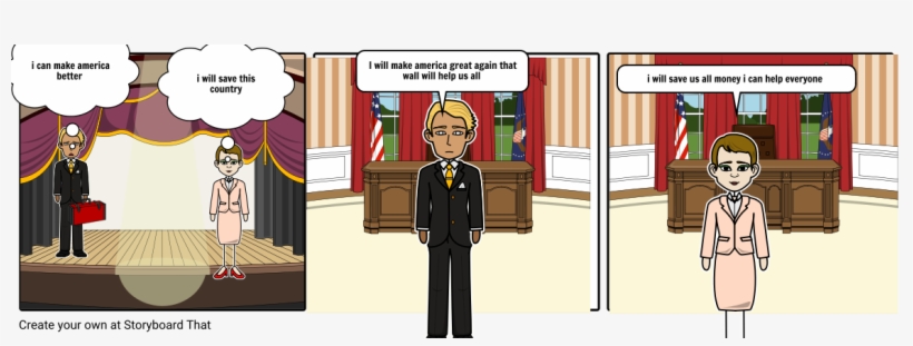 Trump - Cartoon, transparent png download