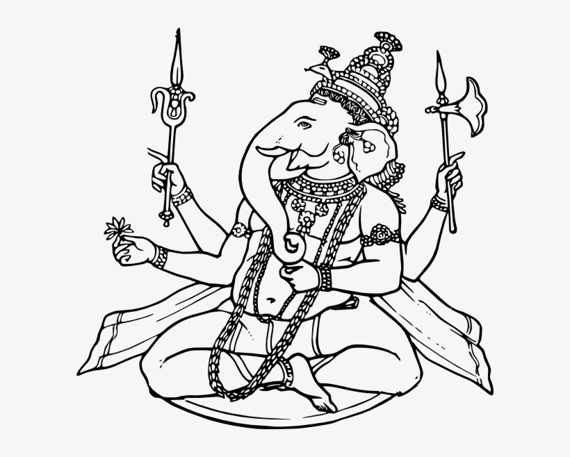 Ganesh Svg, transparent png download