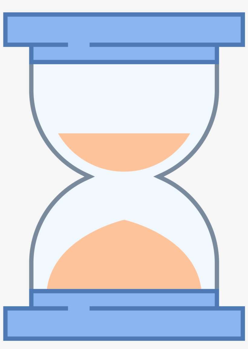 It's A Logo Of An Hourglass, Reduced To An Image Of - Windows 10 Hourglass, transparent png download