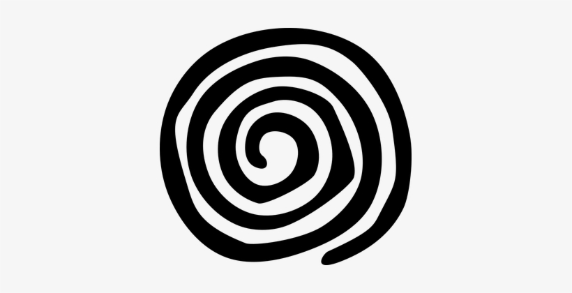 Petroglyph Arizona Ancient Primitive Spira - Spiral Clipart, transparent png download