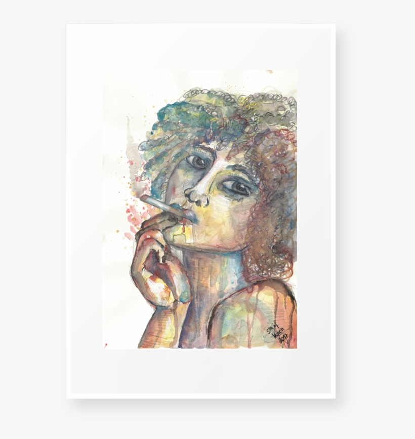 Smoking - Modern Art, transparent png download
