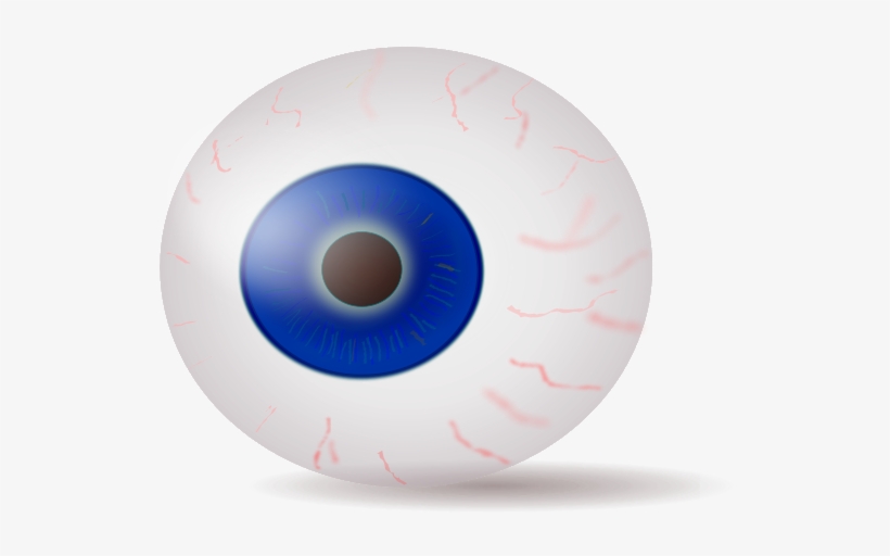 Eyeball Blue Realistic Png Clip Arts, transparent png download