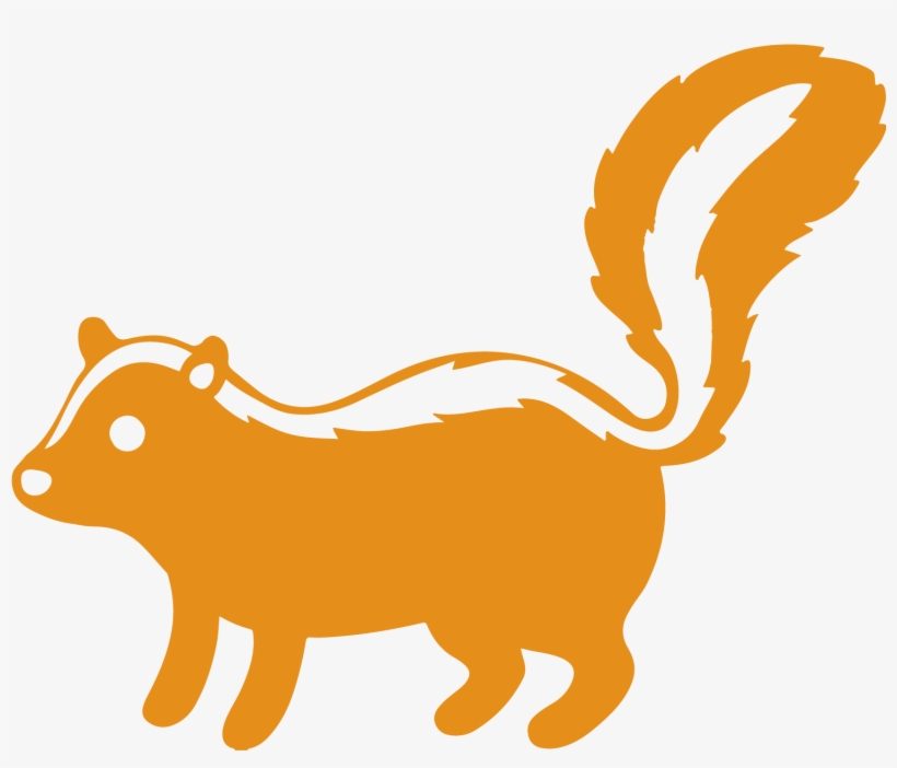 I Need Help With A Skunk - Clip Art Skunk Cartoon, transparent png download