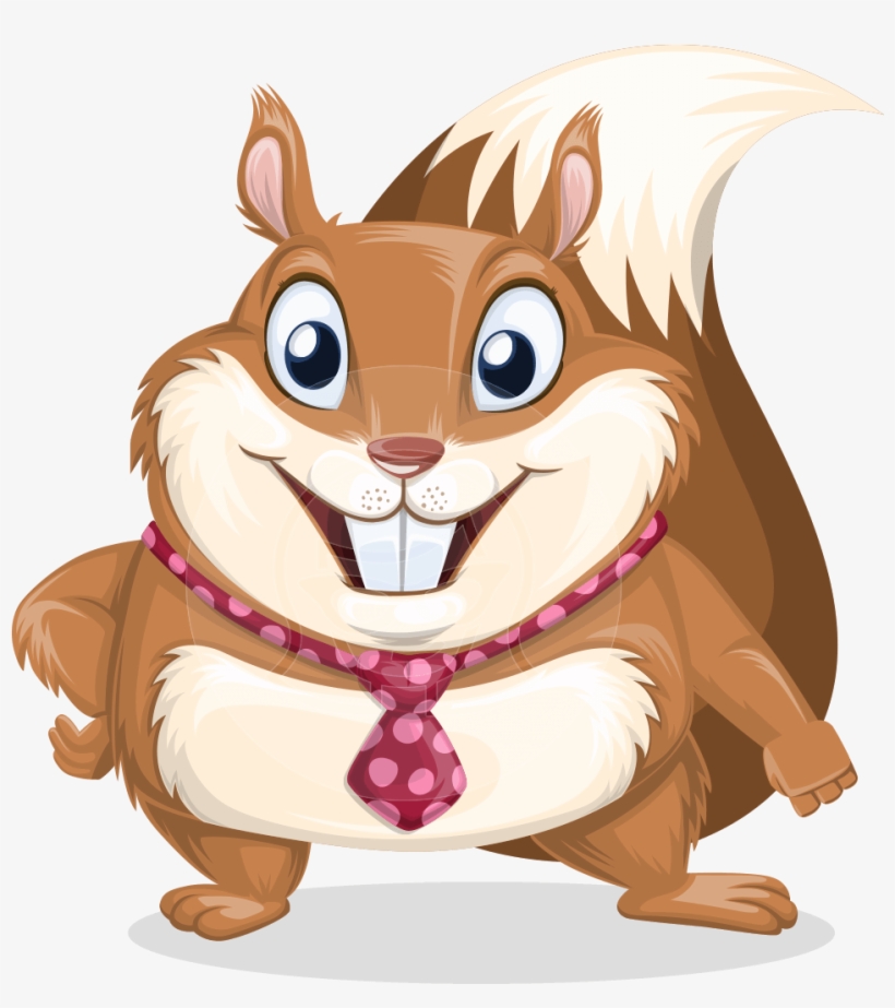 Antonio The Business Squirrel - Squirrel, transparent png download