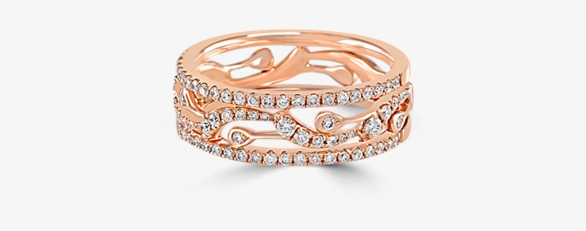 Rose Gold Filigree Ring - Jewellery, transparent png download