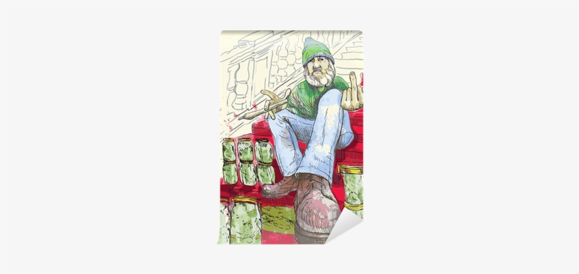 Dude Selling Marijuana On The Stairs - Fucking Weed, transparent png download