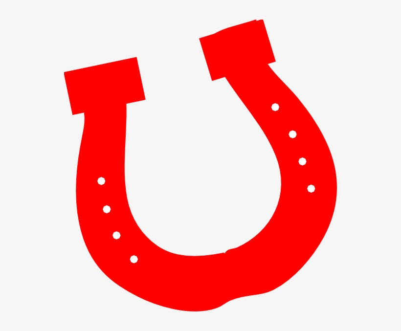 Small - Red Horseshoe Clipart, transparent png download