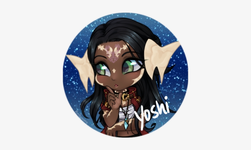 An Icon Commission For My Raid Group Friend Yoshi, - Cartoon, transparent png download