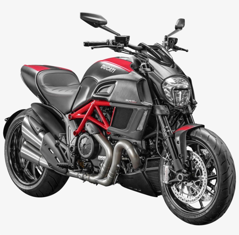 Ducati Diavel Motorcycle Bike Png Image, transparent png download
