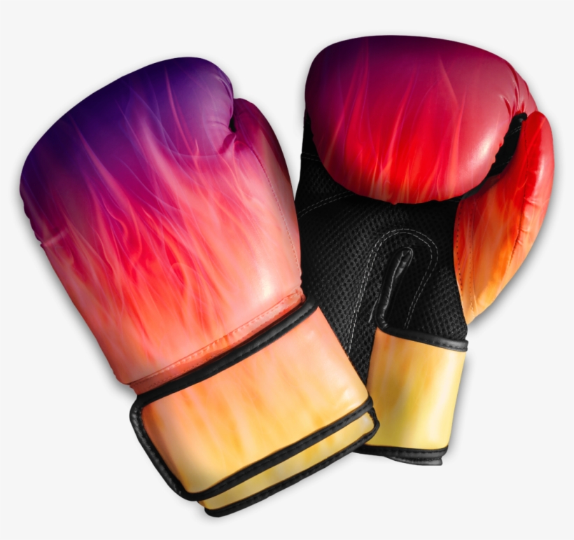 King Sublimated Boxing Gloves - Sublimation Boxing Gloves, transparent png download