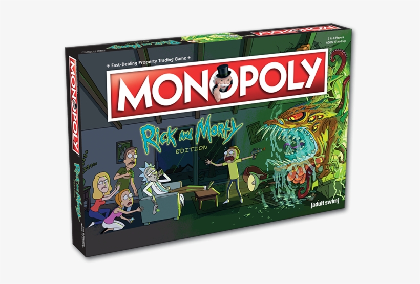 Monopoly - Rick And Morty Edition, transparent png download