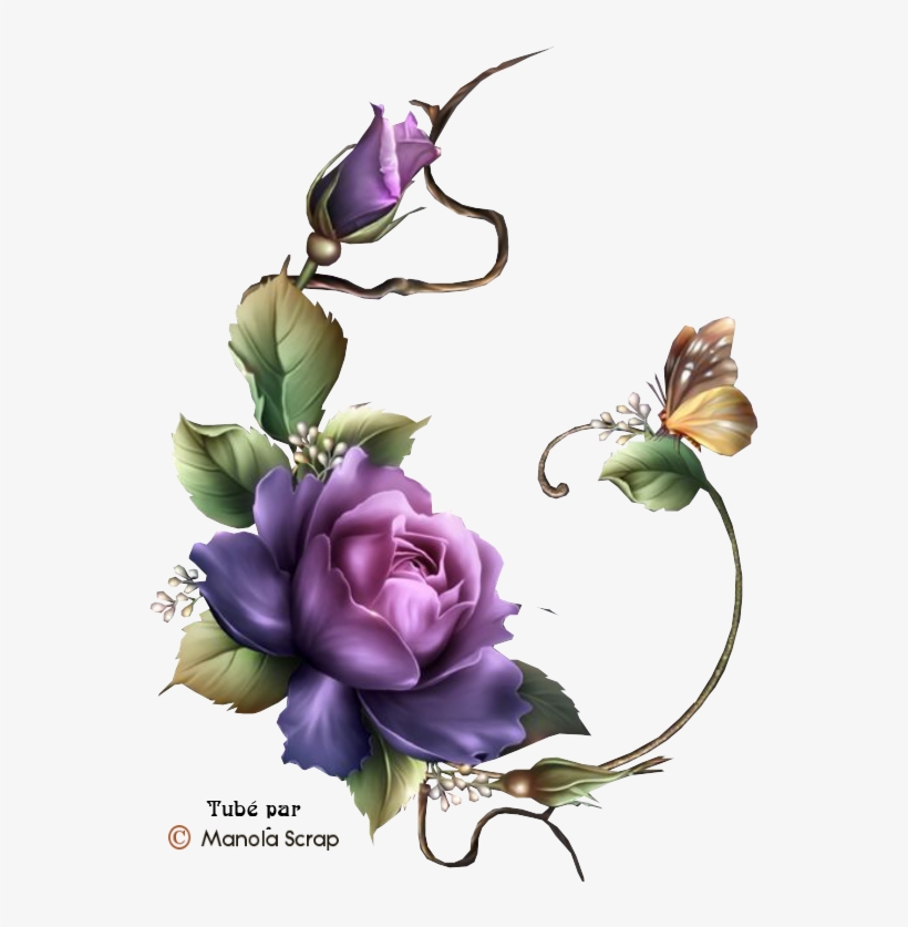 Craft - Desenhos De Flores Roxas, transparent png download