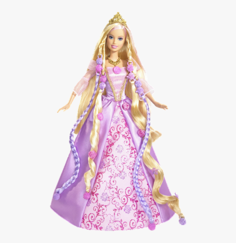 Barbie Cut And Style Rapunzel Doll, transparent png download
