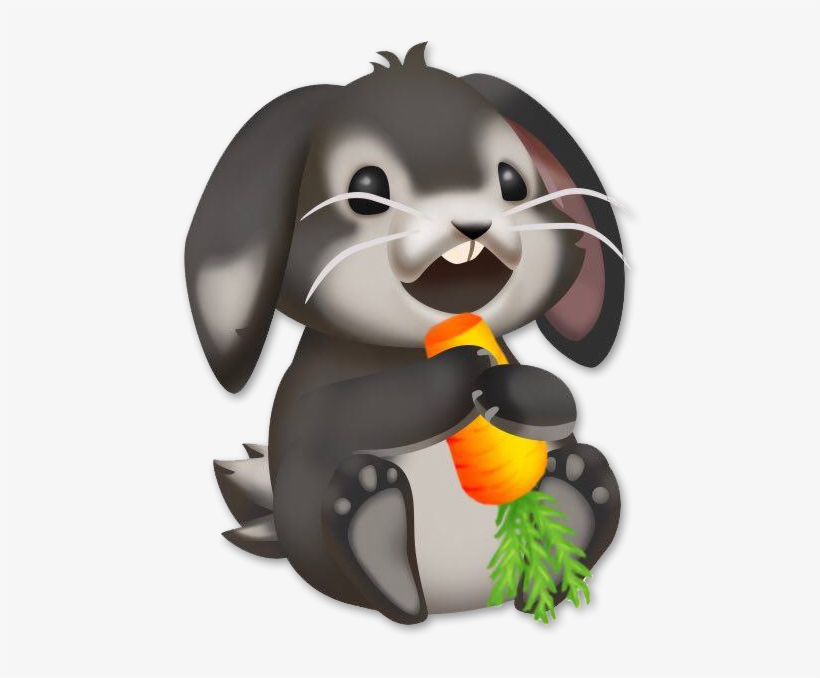 Black Bunny - Black Bunny Hay Day, transparent png download