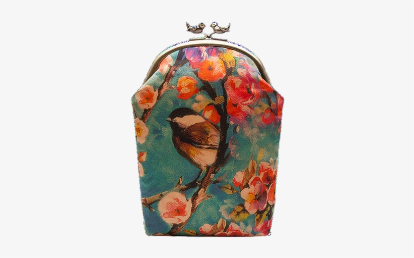 Floral Evening Party Dress Bags - Coin Purse, transparent png download
